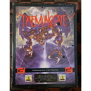 Daemonsgate (PC, 1992, IBM/Tandy) Big Box 3 Disks, Manual, & Map